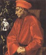 Sandro Botticelli Pontormo,portrait of Cosimo the Elder (mk36) oil on canvas